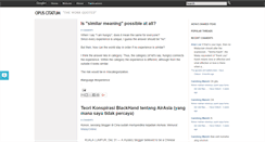 Desktop Screenshot of blog.alafghani.info
